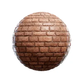 Old brown stonewall